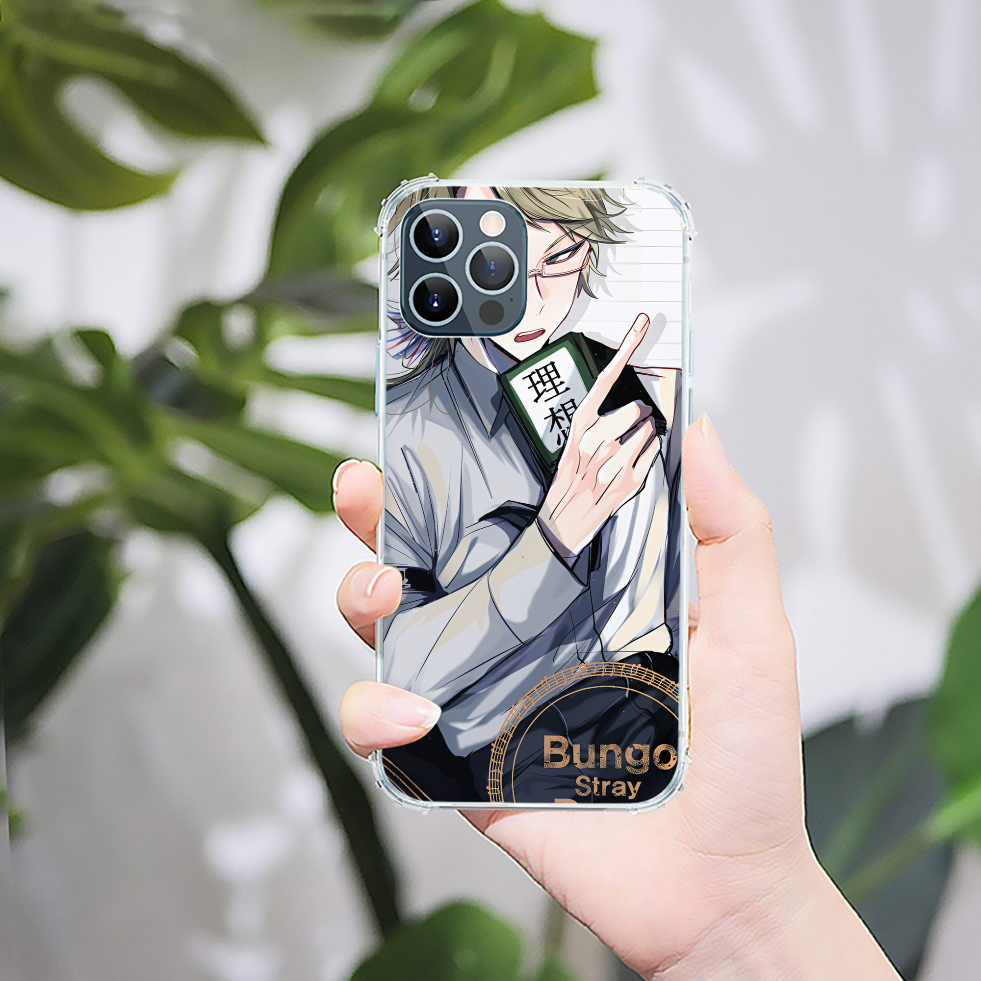 （画像用） 文豪ストレイドッグス Bungo Stray Dogs 【iPhone 12シリーズ対応】透明スマホケース（クリアソフトケース）